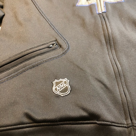 Reebok Toronto Maple Leap Fell Zip Hoodie Centre Ice Collection Small - Picture 13 of 16